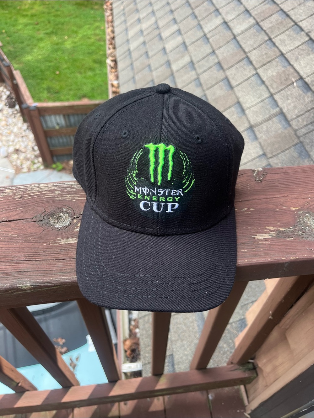 Monster energy motocross Black Baseball Cap